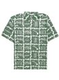 Reyn Spooner メンズ アロハシャツ  クラシックフィット [ハワイ大学/グリーン/コットン&amp;ポリコットン]