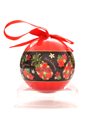 Island Heritage Pineapple Floral  Glossy Paper ball Ornament