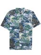 Reyn Spooner Niwaki Dress Blue Men&#39;s Hawaiian Shirt Classic Fit
