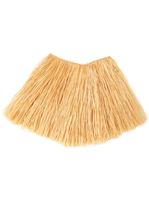 Aloha Hula Supply Natural Color Tahitian Short Skirt Fringe (MORE) by Aloha  Hula Supply