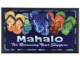 KC Hawaii Mahalo Flip-Flops Door Mat
