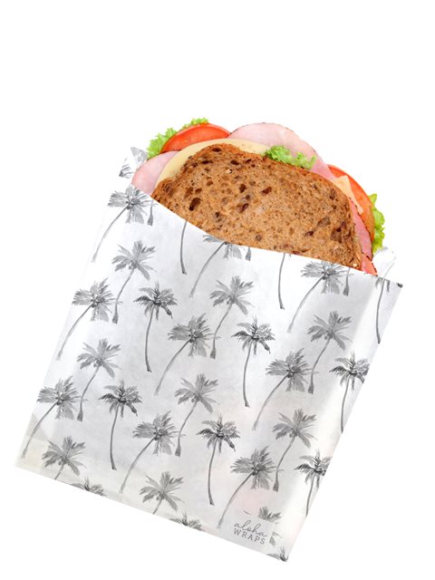 SoHa Living アロハラップス サンドウィッチバッグ [パームツリー] AlohaOutlet (アロハアウトレット)