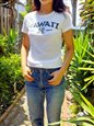 【Aloha Outlet限定】 UH ハワイ大学 レディース 半袖 Tシャツ [ビッグH/ホワイト]