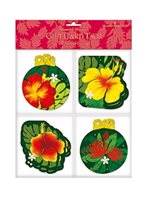 Island Heritage Floral Monstera Holiday Gift Tag 12-pack