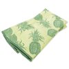 Kalama Collection Pineapple Hawaiian Poly Microfiber Kitchen Towel 2 piece Set 16&quot;x 24&quot;