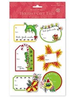 Island Heritage Mele Gecko 3D Adhesive Gift Tag 6-pack