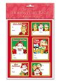 Island Heritage Holiday Lucky Cat Adhesive Gift Tag 18-tags