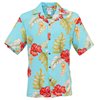 Two Palms Monstera Jade Rayon Men&#39;s Hawaiian Shirt
