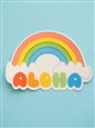 Kawaii Sticker Club Aloha Rainbow Sticker(Set of 4)