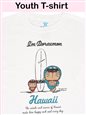 [Hawaii Exclusive] Surf 100%Cotton I&#39;m Doraemon Youth T-shirt