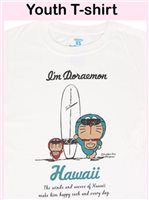 [Hawaii Exclusive] Surf 100%Cotton I'm Doraemon Youth T-shirt