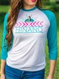 Hinano Tahiti Mahina Teal Women&#39;s T-Shirt