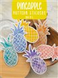 Kawaii Sticker Club Pineapple Hawaiian Print Stickers (Set of 6)