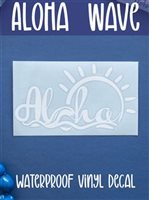 Kawaii Sticker Club Aloha Wave Waterproof Vinyl Decal
