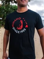 Hinano Tahiti メンズTシャツ [マティアス/ブラック]