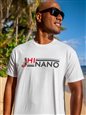 Hinano Tahiti メンズTシャツ [ヘイアリイ/ホワイト]