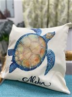 Honu Polyester Pillow Cover