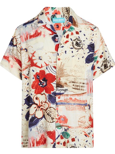 Jams World メンズアロハシャツ パスポート Alohaoutlet アロハアウトレット