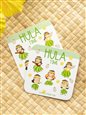 Kawaii Sticker Club Hula Girl Mini Sticker Sheet (2 pack)