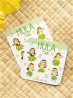 Kawaii Sticker Club Hula Girl Mini Sticker Sheet (2 pack)