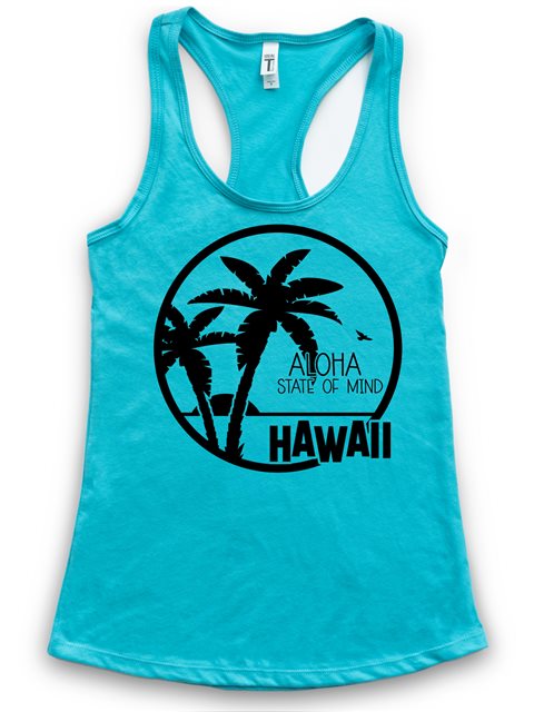 Aloha Outlet限定】 Honi Pua レディース ハワイアン レーサー