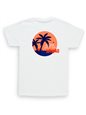 [Exclusive] Honi Pua Palm Tree &amp; Island  Unisex Hawaiian T-Shirt