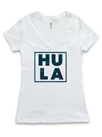【Aloha Outlet限定】 Honi Pua レディースハワイアンTシャツ [フローラルフラ]