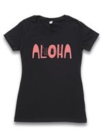 [Exclusive] Honi Pua Coral Aloha Ladies Hawaiian Crew-neck T-Shirt