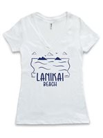 [Exclusive] Honi Pua Lanikai Beach Ladies Hawaiian T-Shirt