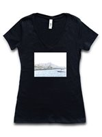[Exclusive] Honi Pua Diamond Head &Harbor Ladies Hawaiian T-Shirt