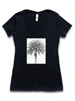 [Exclusive] Honi Pua Palm Tree Ladies Hawaiian T-Shirt