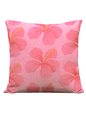 SoHa Living Hibiscus Paint Pattern  18&quot; x 18&quot; Pillow Cover