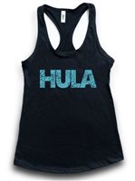 [Exclusive] Honi Pua Tropical Hula Ladies Hawaiian Racerback Tank Top