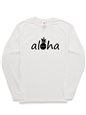 [Exclusive] Honi Pua Aloha Pineapple black Unisex Hawaiian Long Sleeve T-Shirt