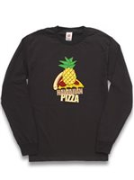 [Exclusive] Honi Pua Hawaiian Pizza Unisex Hawaiian Long Sleeve T-Shirt