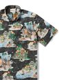 Reyn Spooner Spooner Spooktacular Black Spooner Kloth Men&#39;s Hawaiian Shirt Classic Fit