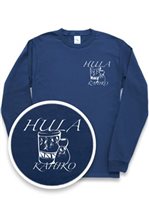 [Brand Collaboration with Kawaili'ula] Honi Pua Hula Kahiko Unisex Hawaiian Long Sleeve T-Shirt