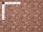 Hawaiian Tapa Brown Poly Cotton LC-80241#2