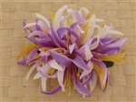 Lavender & White Large Spider Lily Hair Clip 6"