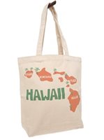 Angels by the Sea Hawaiian Islands Canvas Large Tote Bag 14 x 14