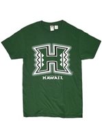 UH Big H Light Green Men's Hawaiian T-Shirt