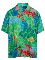 Gift For Father Fishing Reaper Green Tropical Unisex Hawaiian Shirts