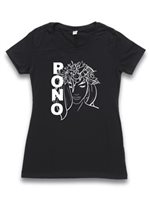 Honi Pua Pono Haku Ladies Hawaiian Crew-neck T-Shirt