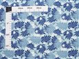 Leaf &amp; Seashell Blue Poly Cotton LC-80149-778