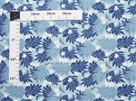 Leaf & Seashell Blue Poly Cotton LC-80149-778