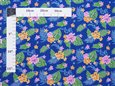 Hibiscus Leaf Royal 100% Cotton SIL-038#3