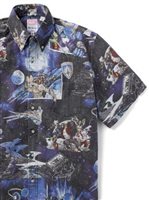 Reyn Spooner Guardians of the Galaxy Spooner Kloth Men's Hawaiian Shirt Classic Fit