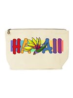 [Floral Collection] Honi Pua Hawaii Bird of Paradise Hawaiian Pouch Large