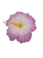 Light Purple Jumbo Hibiscus Hair Clip 6.5"