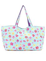 Happy Wahine HIBISCUS BLUE Carry-All Tote